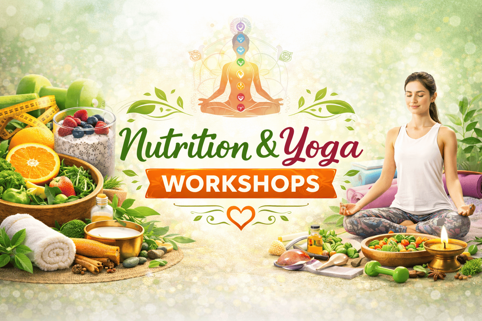 Nutrition and yoga workshops